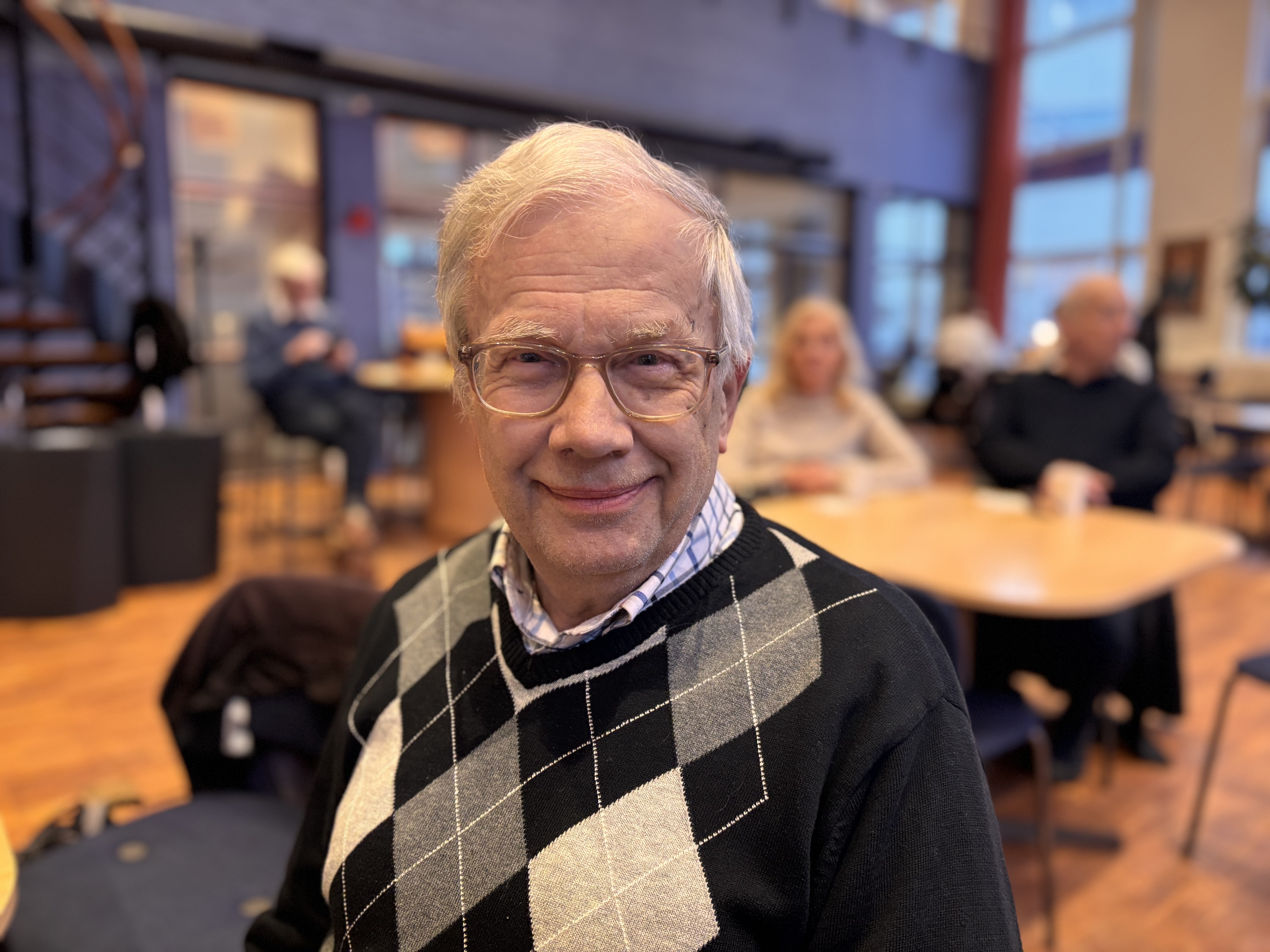 Audience at a lecture.