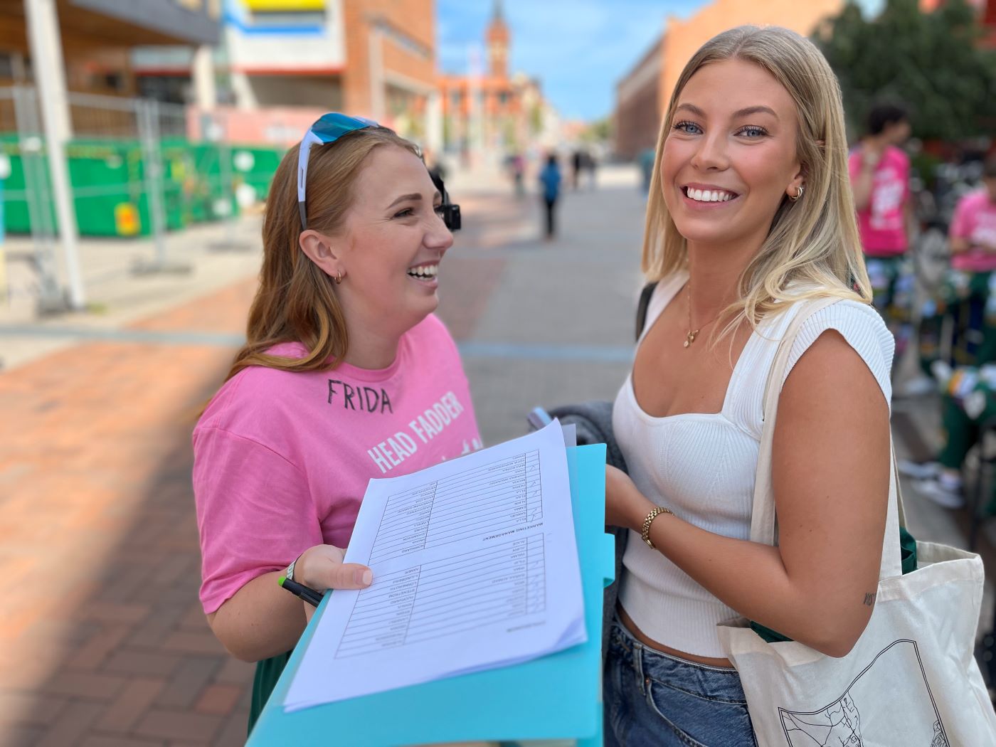 Students at JIBS during Kick-Off 2024.