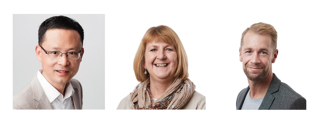 3 people looking to the camera